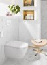 V0E100R1 Унитаз- биде Villeroy&Boch Viclean, безободковый, тип установки-подвесной 