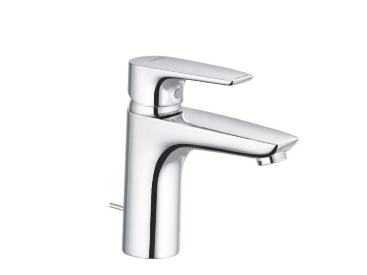 342900575 Смеситель для раковины, Kludi, Pure&Solid, цвет-хром