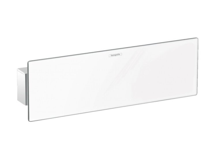 26456400 Шланговое подсоединение, Hansgrohe, Fixfit Porter, цвет-хром/белый