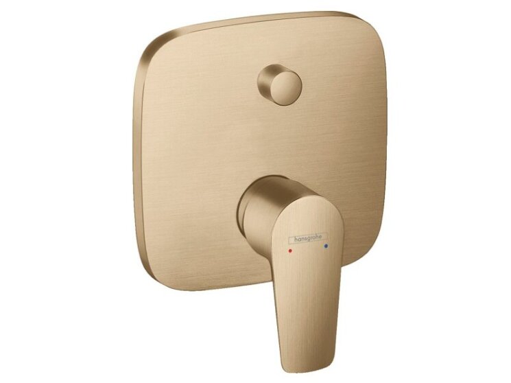 71745140 Смеситель для душа, Hansgrohe, Talis E, цвет-шлифованная бронза