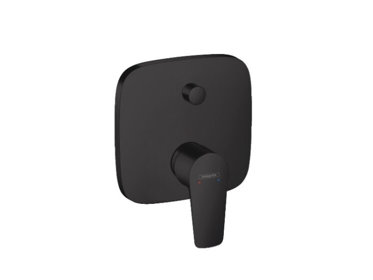 71745670 Смеситель для душа, Hansgrohe, Talis E, цвет-черный матовый