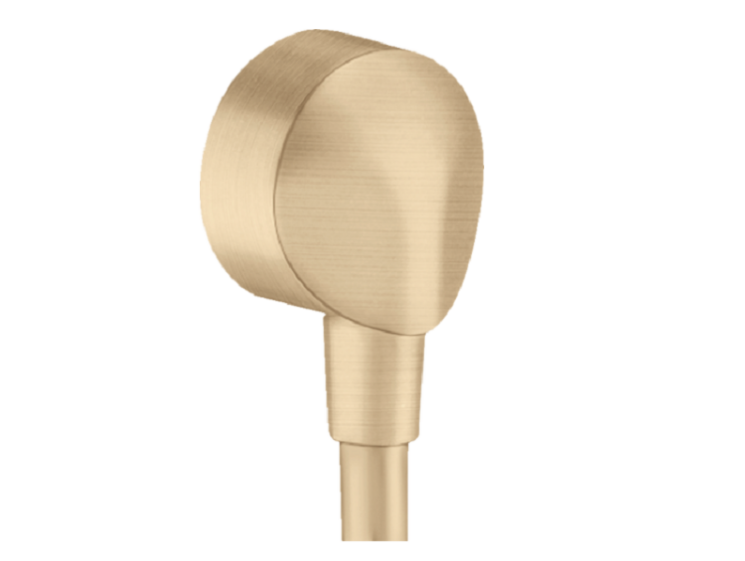 27454140 Шланговое подсоединение, Hansgrohe, Fixfit E, цвет-шлифованная бронза