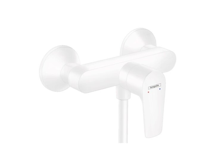 71760700 Смеситель для душа, Hansgrohe, Talis E, цвет-белый матовый