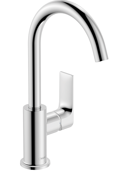 72576000 Смеситель для раковины, Hansgrohe, Rebris E, цвет-хром