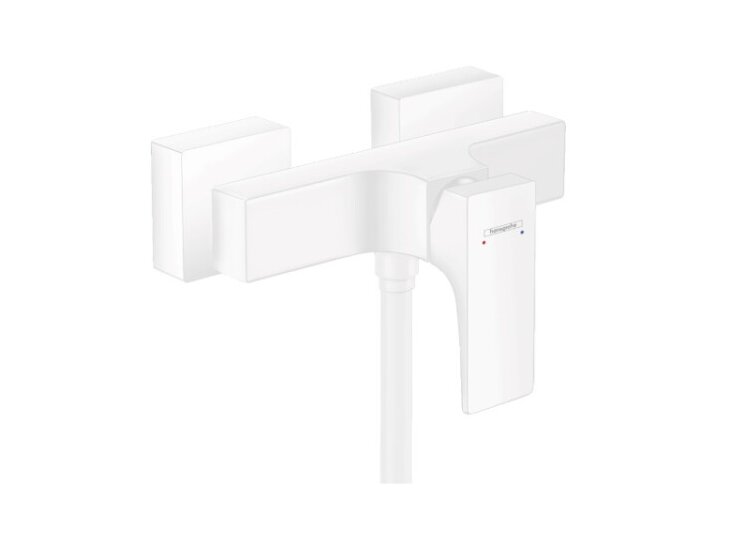32560700 Смеситель для душа, Hansgrohe, Metropol, цвет-белый матовый
