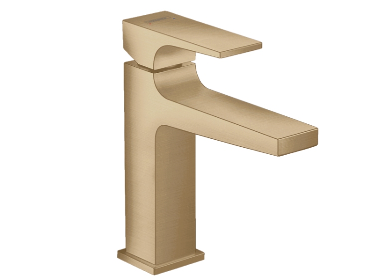 32507140 Смеситель для раковины, Hansgrohe, Metropol, цвет-шлифованная бронза