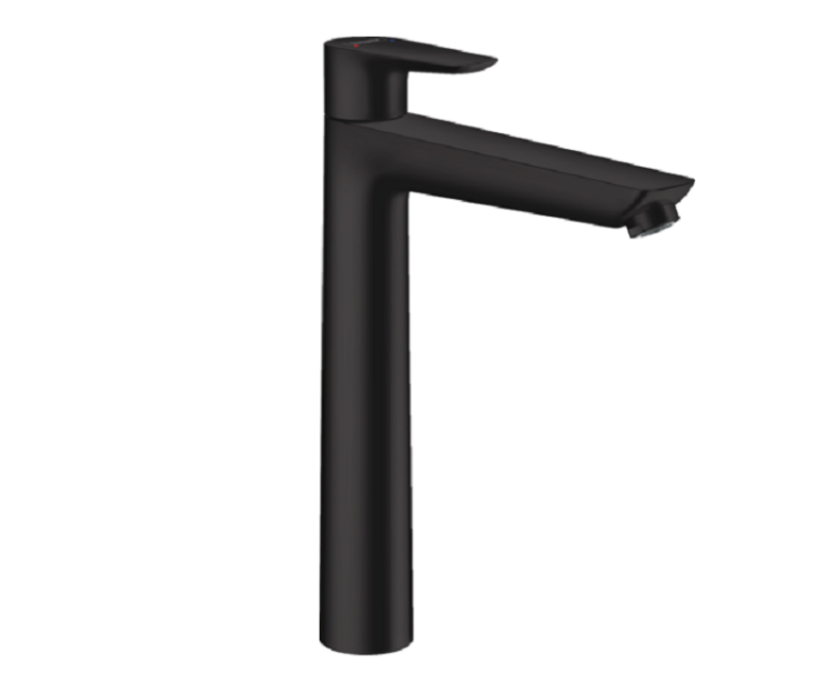 71717670 Смеситель для раковины, Hansgrohe, Talis E, цвет-черный матовый