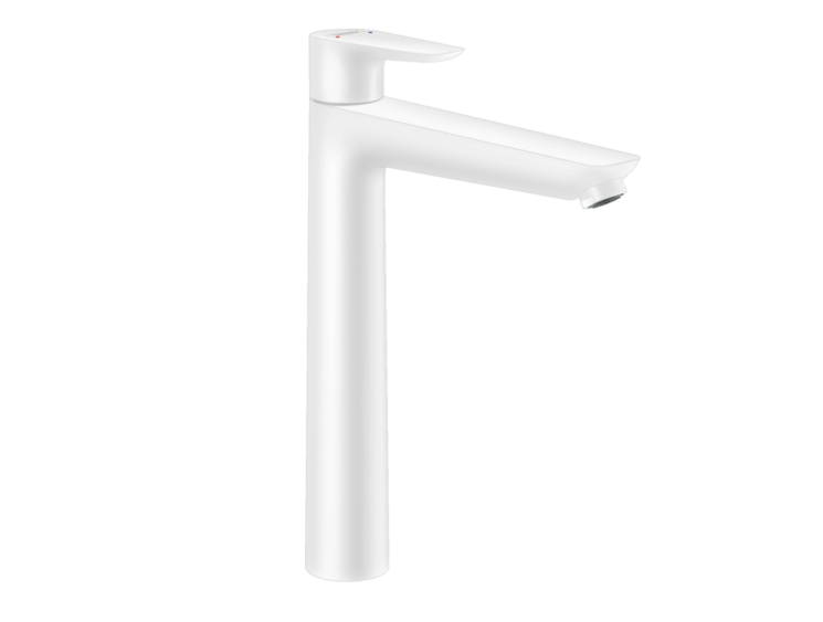 71717700 Смеситель для раковины, Hansgrohe, Talis E, цвет-белый матовый
