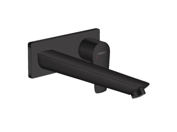71734670 Смеситель для раковины, Hansgrohe, Talis E, цвет-черный матовый