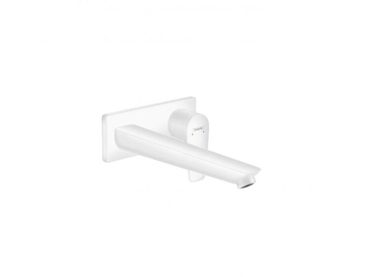 71734700 Смеситель для раковины, Hansgrohe, Talis E, цвет-белый матовый