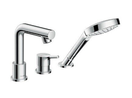 72417000 Смеситель для ванны и душа, Hansgrohe, Talis S, цвет-хром