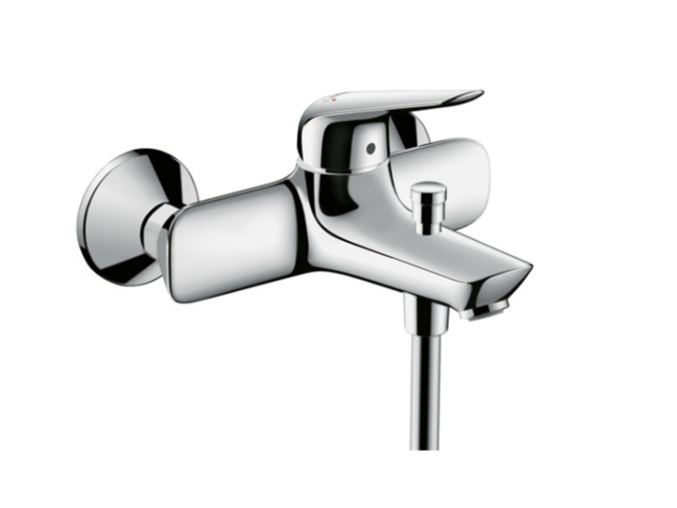 71040000 Смеситель для ванны, Hansgrohe, Novus, цвет-хром