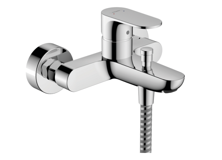 72440000 Смеситель для ванны и душа, Hansgrohe, Rebris S, цвет-хром