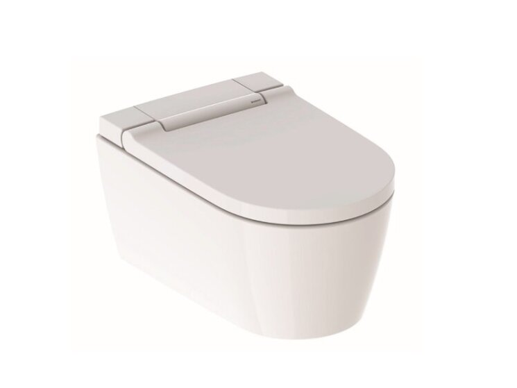 146.224.11.1 Унитаз Geberit AquaClean, безободковый подвесной