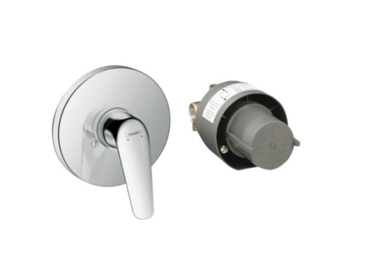 71068000 Смеситель для душа, Hansgrohe, Novus, цвет-хром