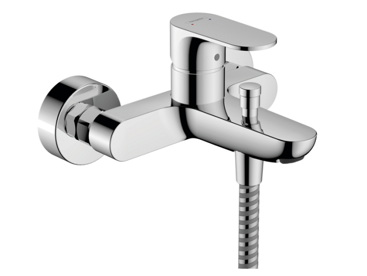 72443000 Смеситель для ванны и душа, Hansgrohe, Rebris S, цвет-хром