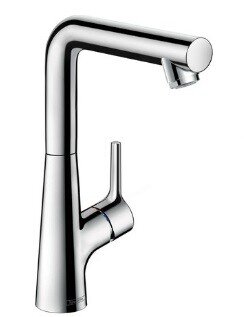 72105000 Смеситель для раковины, Hansgrohe, Talis S, цвет-хром