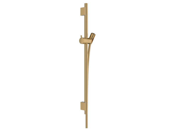 28632140 Штанга для душа, Hansgrohe, Unica, 650, цвет-шлифованная бронза