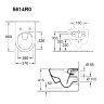 5614R001 Унитаз Villeroy&Boch Subway 2.0, безободковый, тип установки-подвесной 