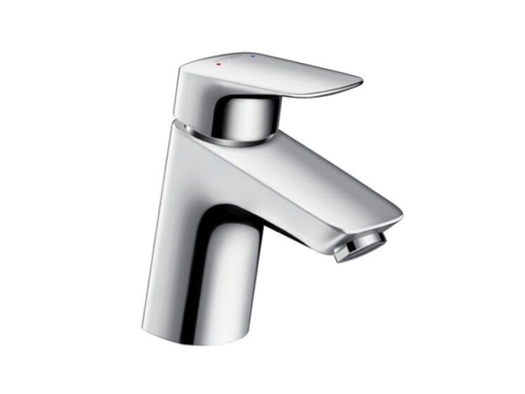 71070000 Смеситель для раковины, Hansgrohe, Logis, цвет-хром