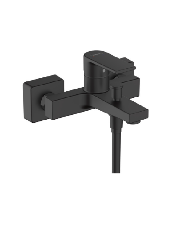 71450670 Смеситель для ванны и душа, Hansgrohe, Vernis, цвет-черный матовый