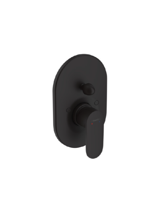 71449670 Смеситель для душа, Hansgrohe, Vernis, цвет-черный матовый