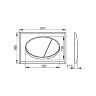 Кнопка AlcaPlast M 72