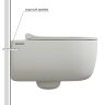 EGO XL, матовый белый, микролифт, быстросъёмное