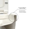 EGO XL, матовый белый, микролифт, быстросъёмное