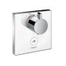 15735400 Смеситель для душа Hansgrohe ShowerSelect Highflow, термостатический, цвет-белый/хром